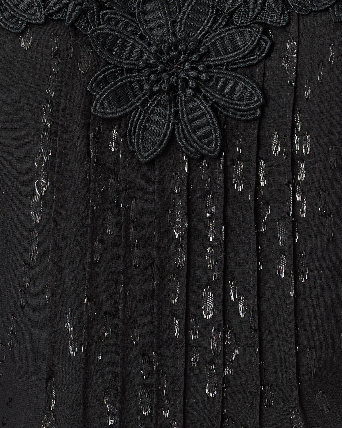 The "Noir" Gail Silk Top by Lilly Pulitzer