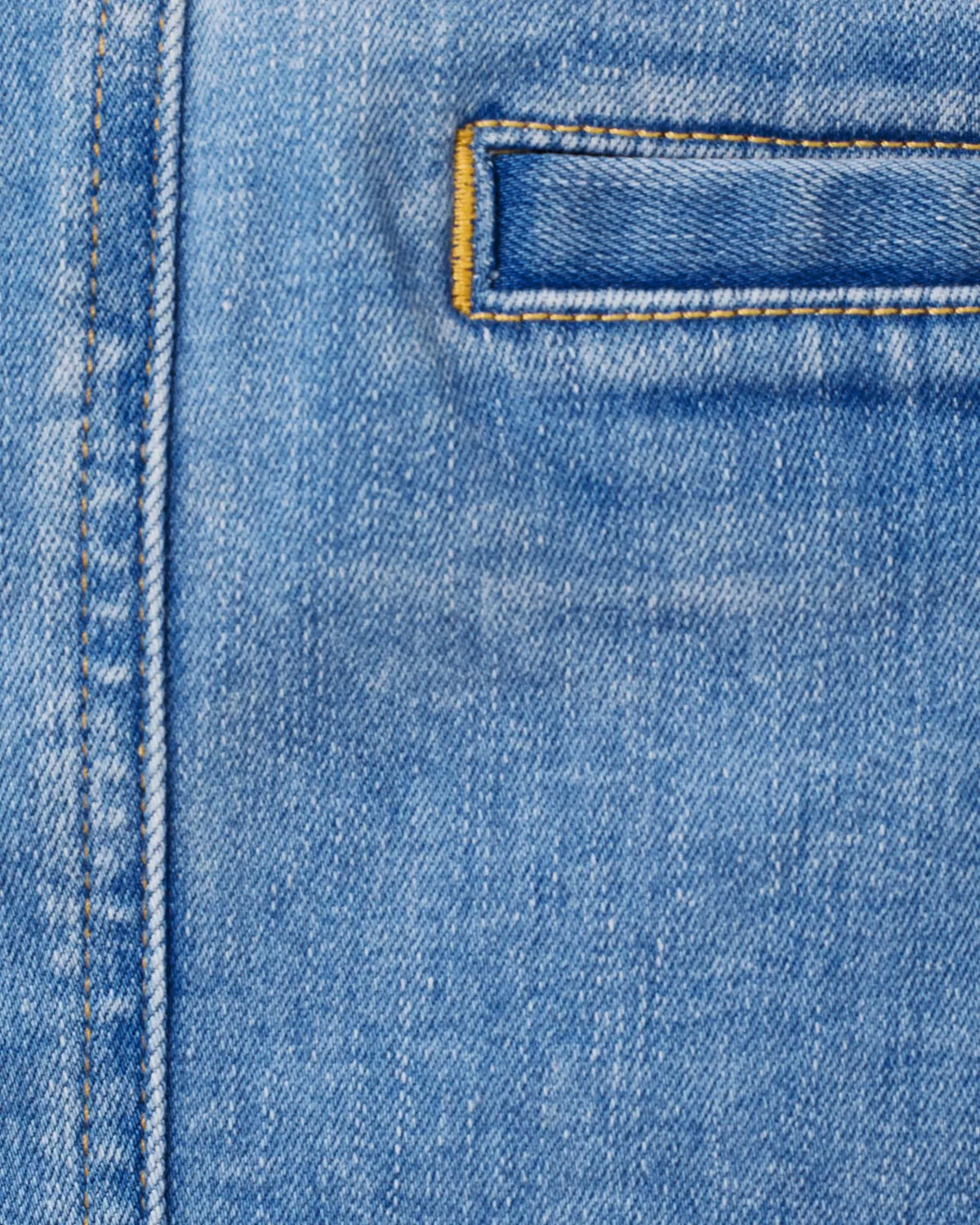 The "Medium Wash" Colette Stretch Denim Mini Skirt by Lilly Pulitzer