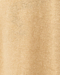 The "Wicker Tan Metallic" Faretta Cardigan by Lilly Pulitzer