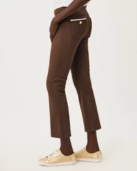The "Coco Beach" UPF 50+ Luxletic 28" Corso Kick Flare Pant by Lilly Pulitzer