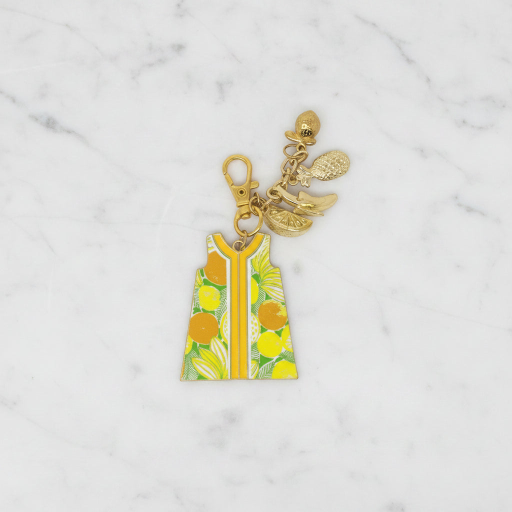 The "Shift Dress" Bag Charm by Lilly Pulitzer