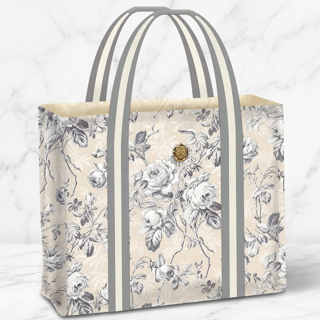 The "Faded Rose" Tote