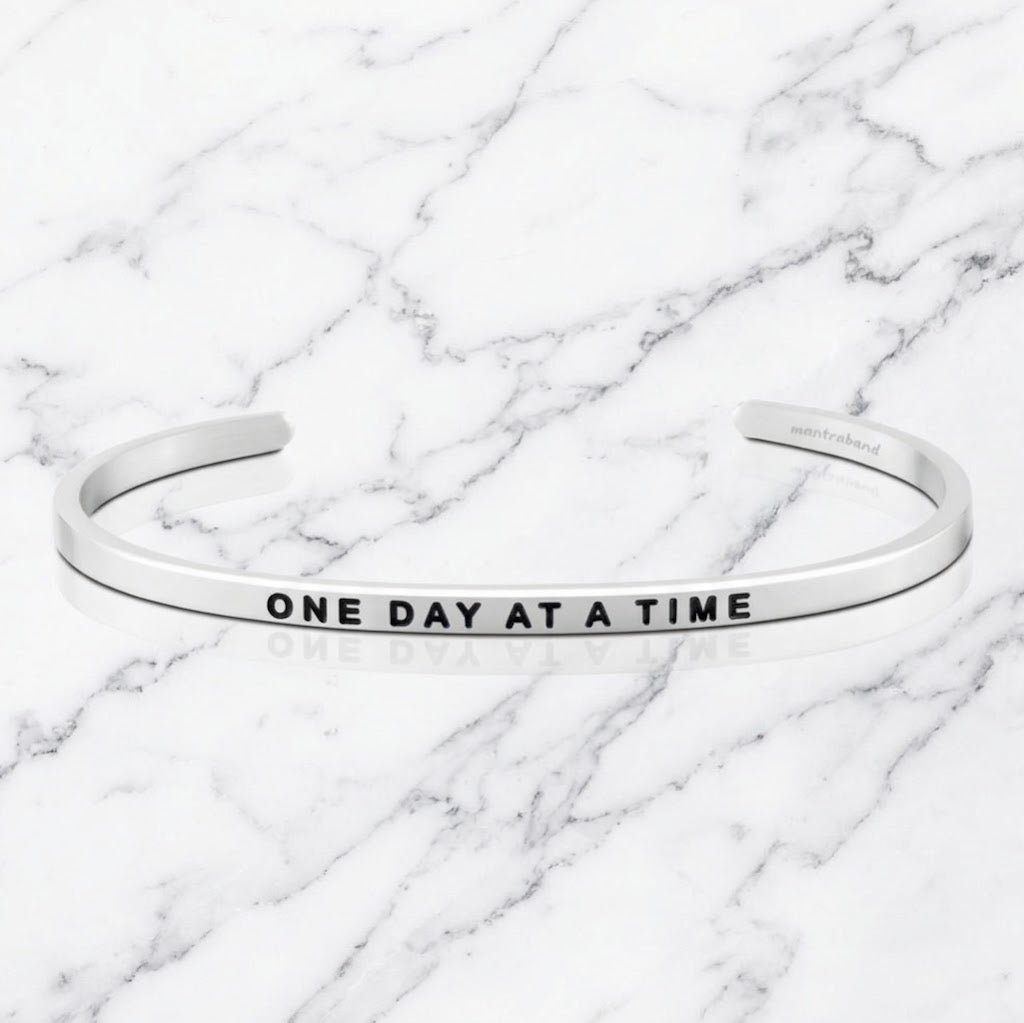 The "One Day at a Time" Bracelet by MantraBand