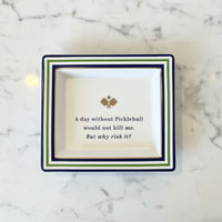 The "Pickleball" Jewelry Tray