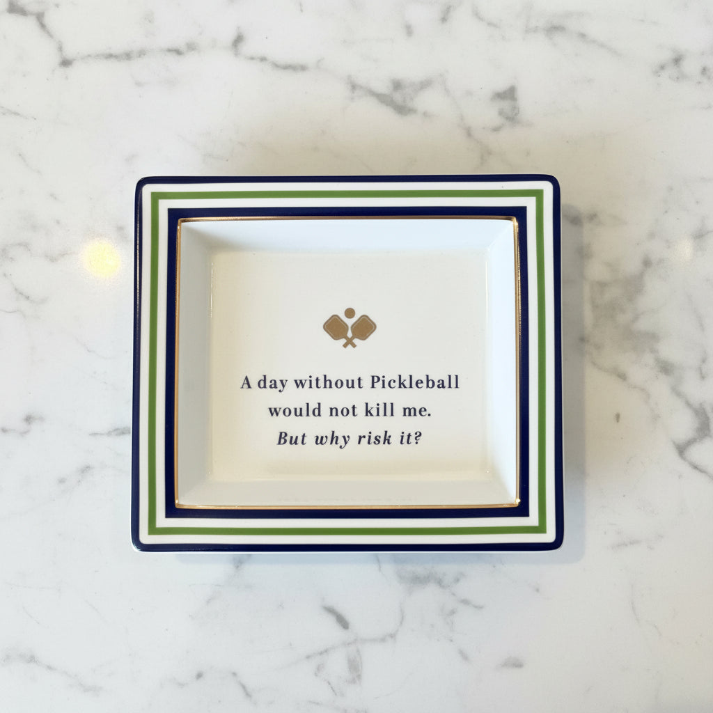The "Pickleball" Jewelry Tray