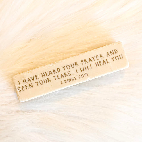 The "Quarter Block" Scripture Stone Art
