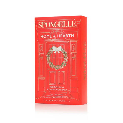 The "Home & Hearth" Spongelle Holiday Wreath Gift Set