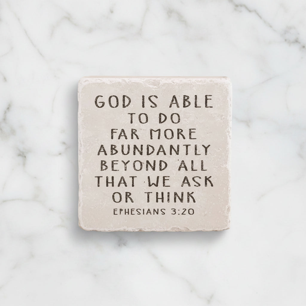 The "Small Block" Scripture Stone Art