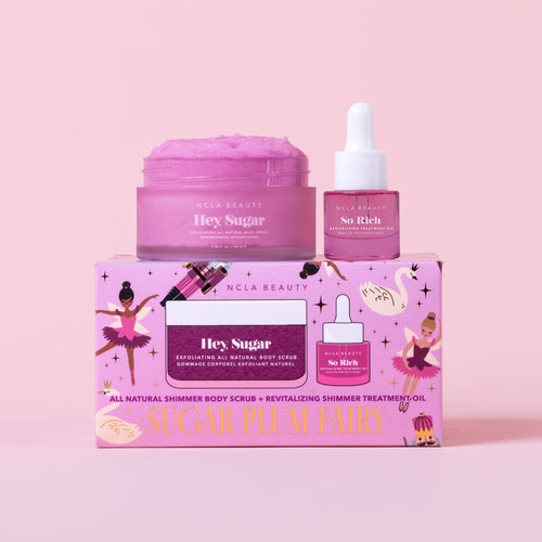 The “Holiday Body Scrub + Treatment Oil” Gift Set