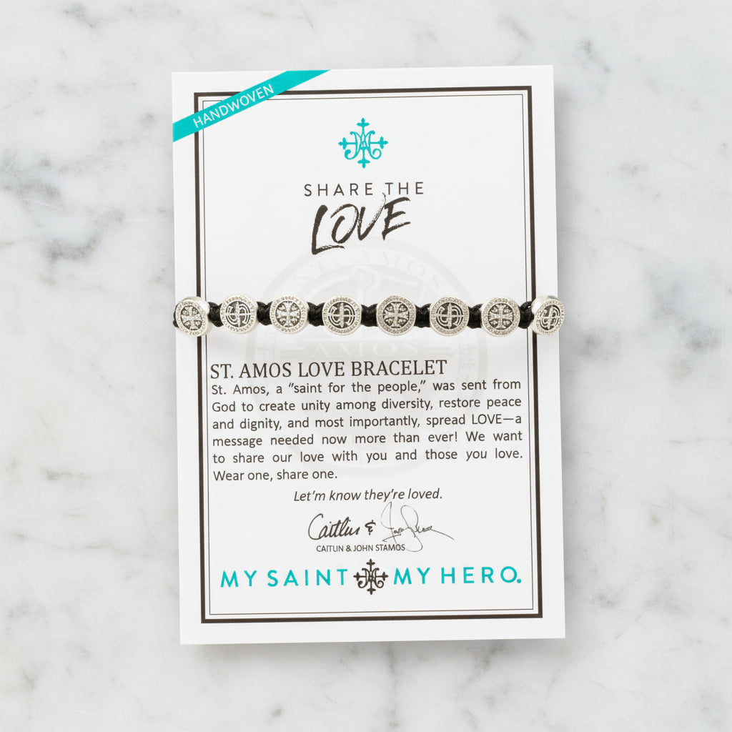 The "Share the Love - St. Amos Love" Bracelet by My Saint My Hero