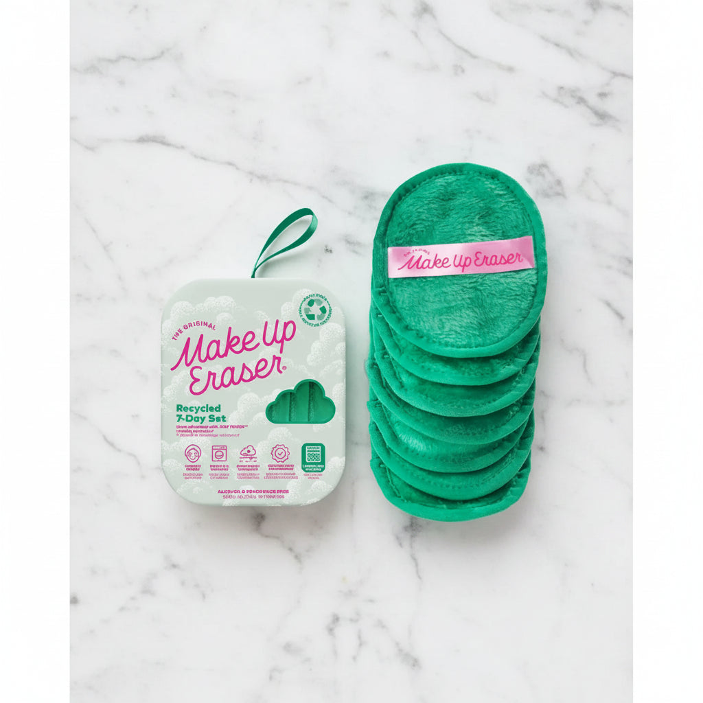 The "Green" 7 Day Makeup Eraser Set
