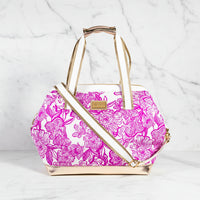 The “Unforgettable Pink” Neoprene Cooler by Lilly Pulitzer
