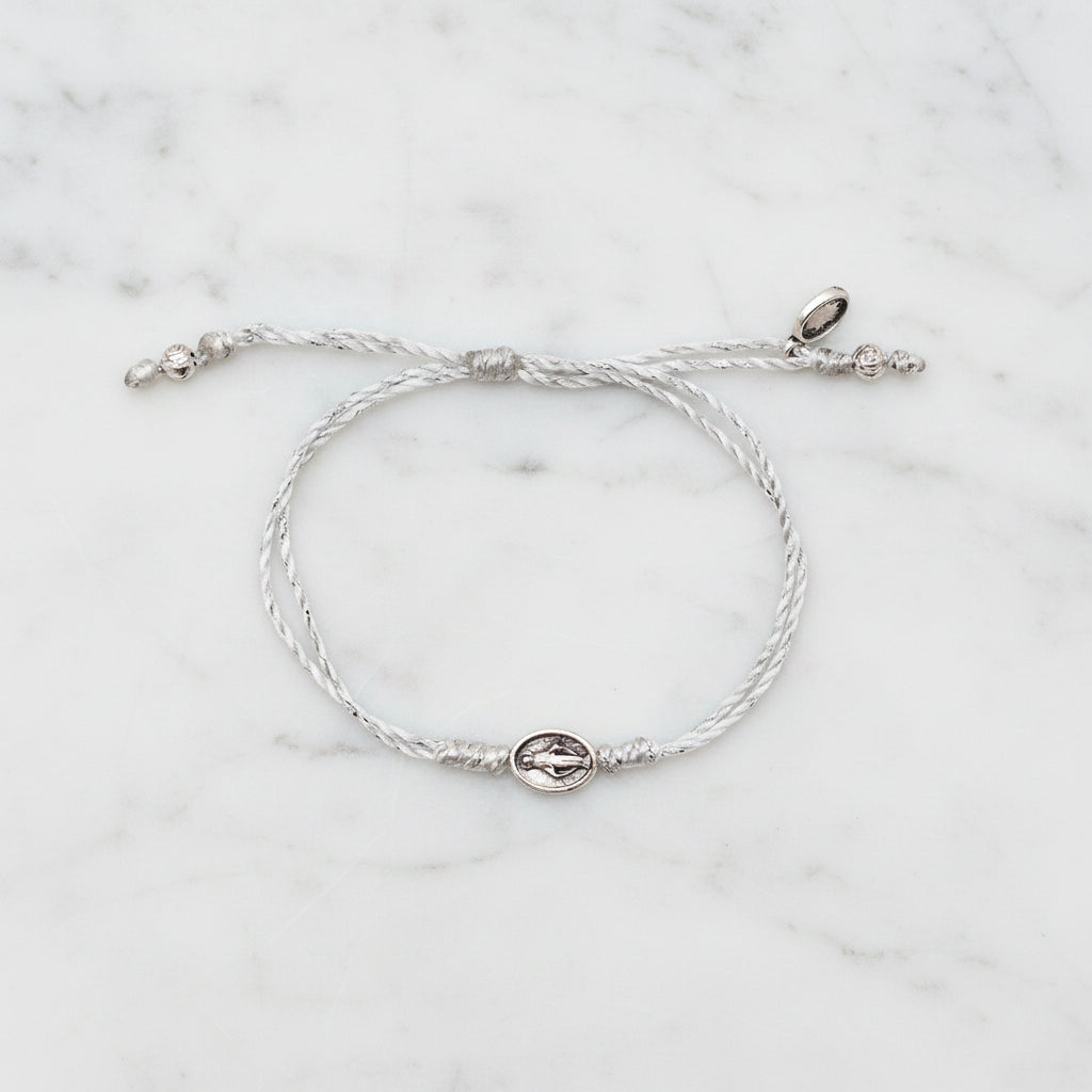 The "Say Yes - Miraculous Medal" Bracelet by My Saint My Hero