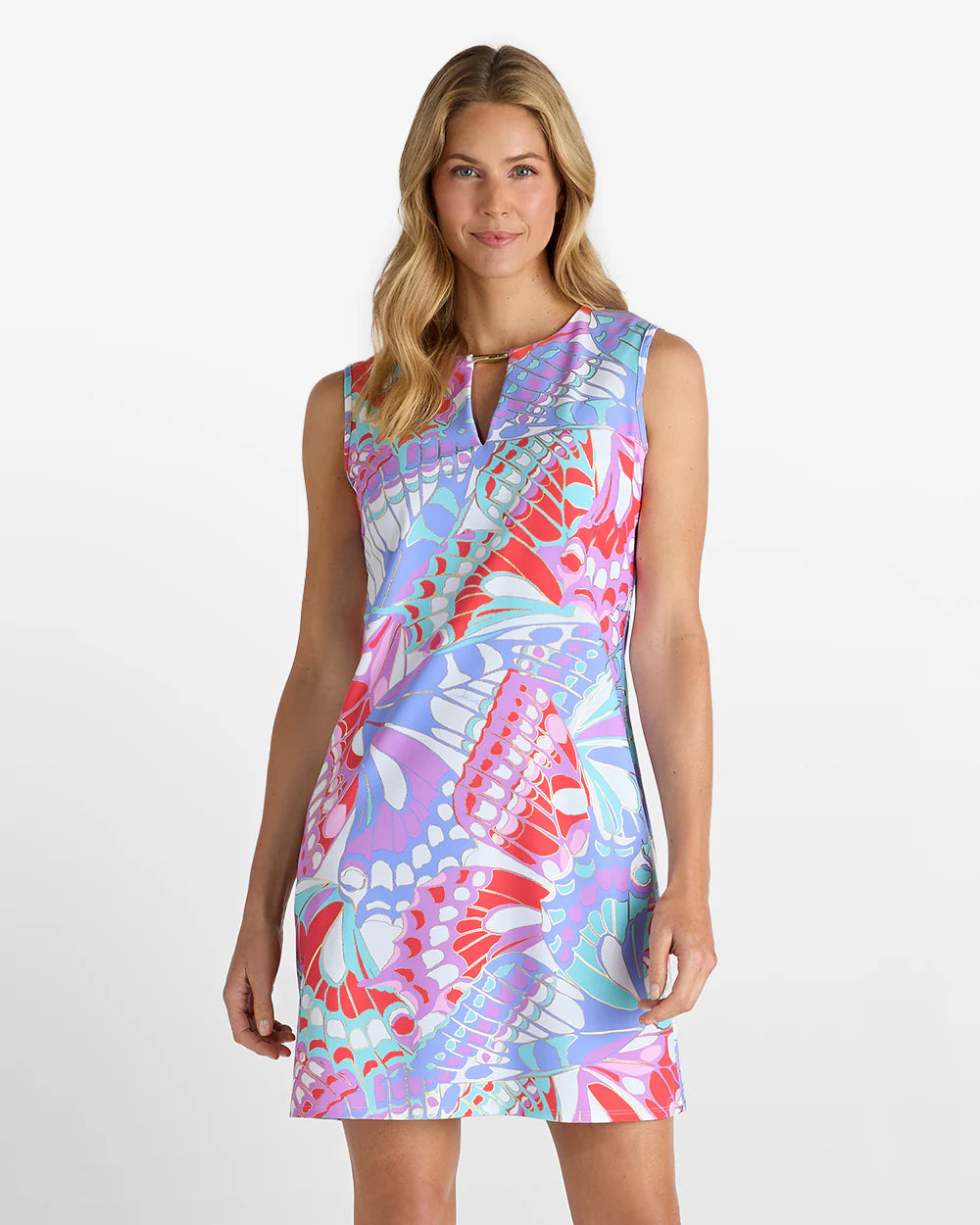 The "Butterfly Mosaic" Nadine Dress by Jude Connally