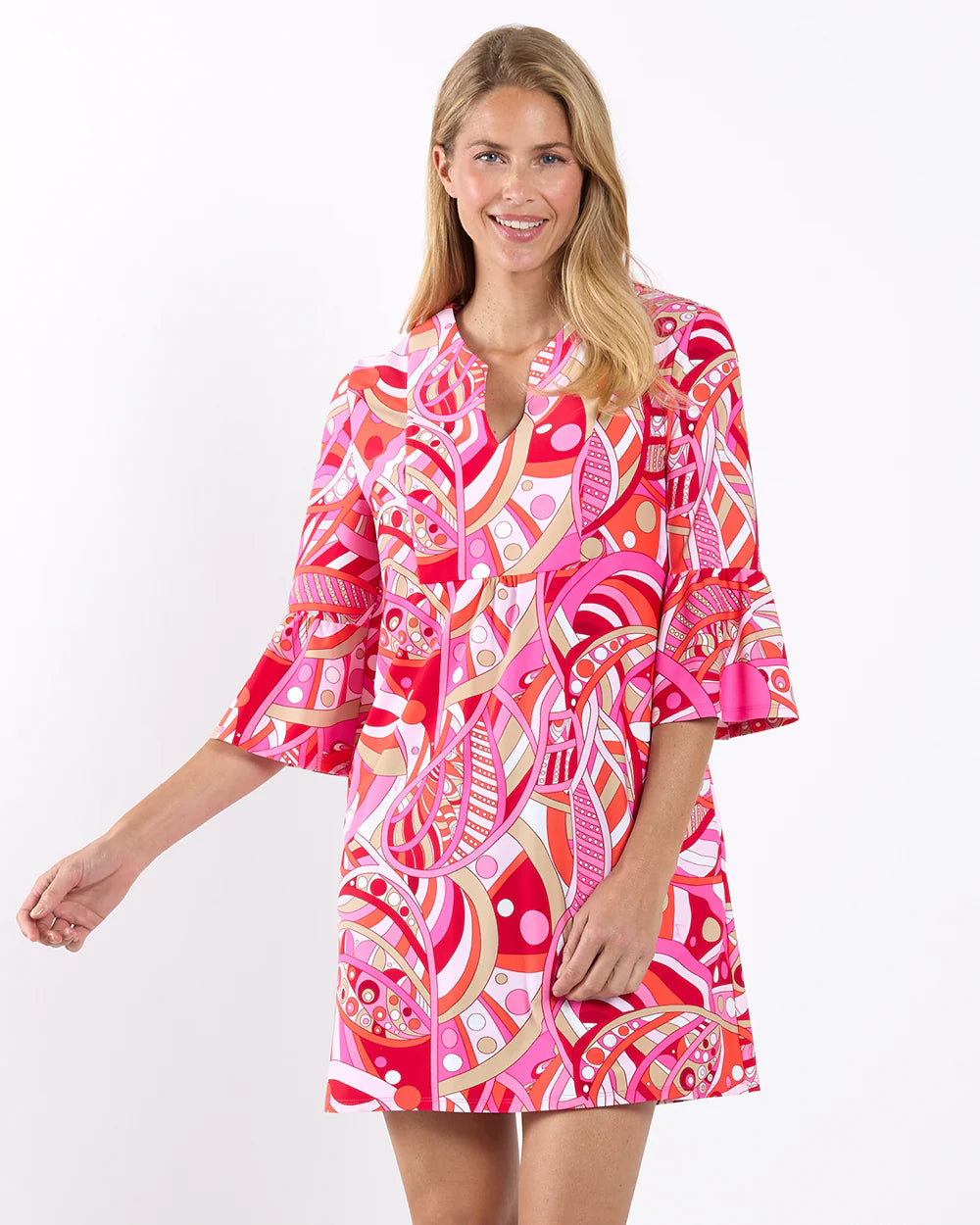The "Mod Party Peony" Kerry Dress by Jude Connally
