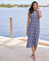 The "Tribal Medallion" Kristen Maxi Dress by Jude Connally