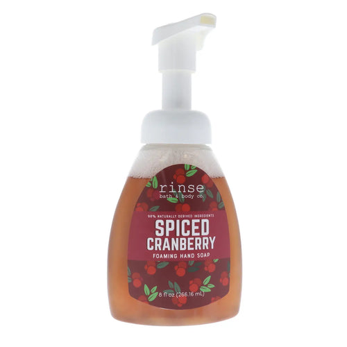 The "Foaming Holiday Hand Soap" by Rinse