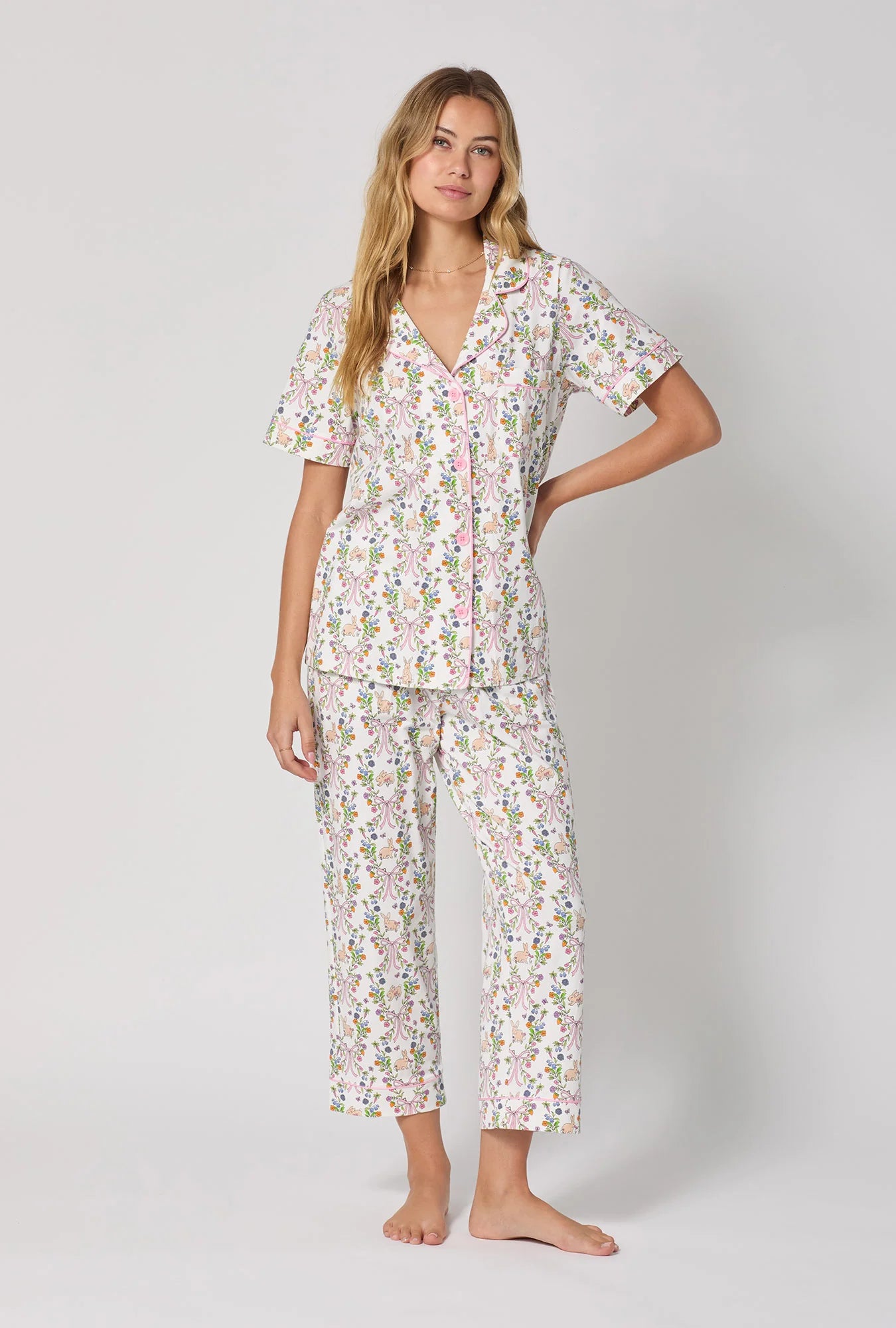 The "Bunny Blooms" PJ Set by BedHead