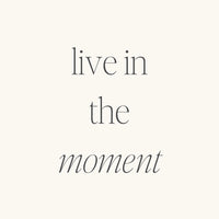 The "Live in the Moment" Bracelet by MantraBand