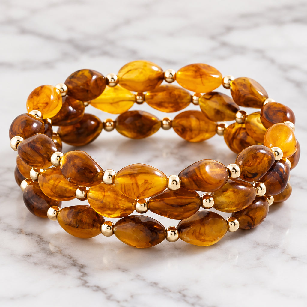 The "Amber Luxe" Bracelet