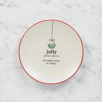 The "Christmas Fun" Plate
