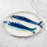 The "Blue Fish" Plate