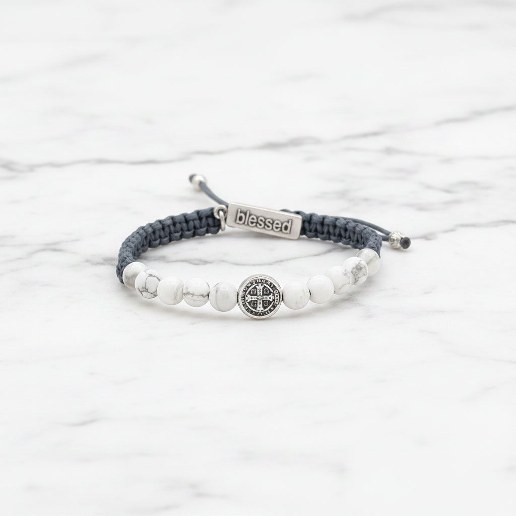 The "New Beginnings" Gemstone Blessing Bracelet by My Saint My Hero