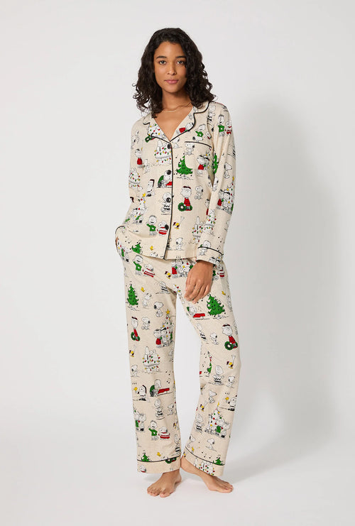 The "Peanuts® Celebration" Classic PJ Set by BedHead