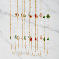 The "Tear Drop Crystal" Necklace