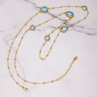 The "Tear Drop Crystal" Necklace
