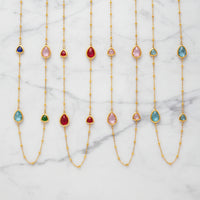 The "Tear Drop Crystal" Necklace