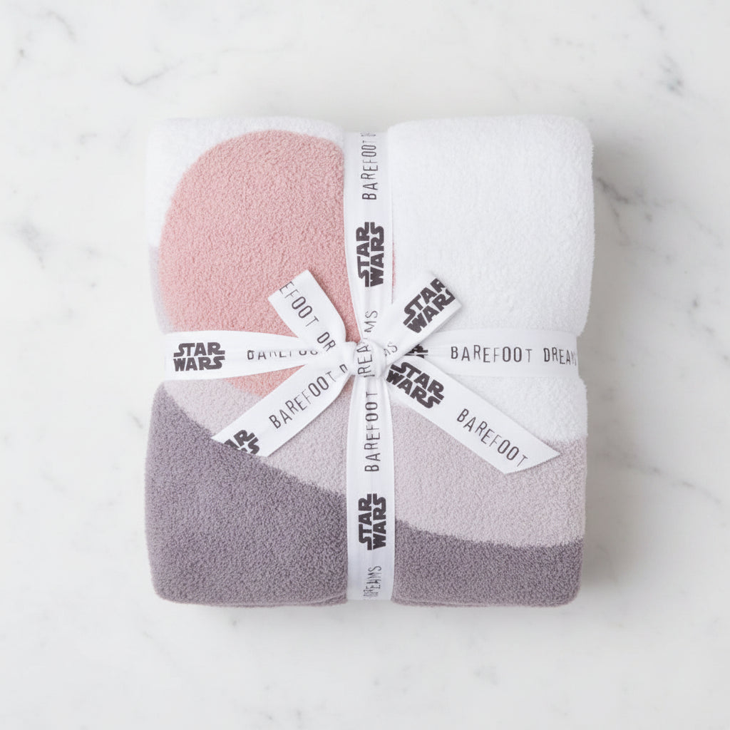The "Tatooine" Star Wars CozyChic Throw by Barefoot Dreams