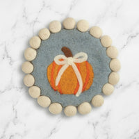 The "Pom Pumpkin" Trivet