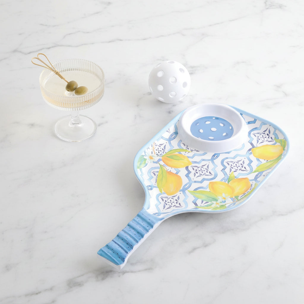 The "Lemon" Melamine Dip Tray
