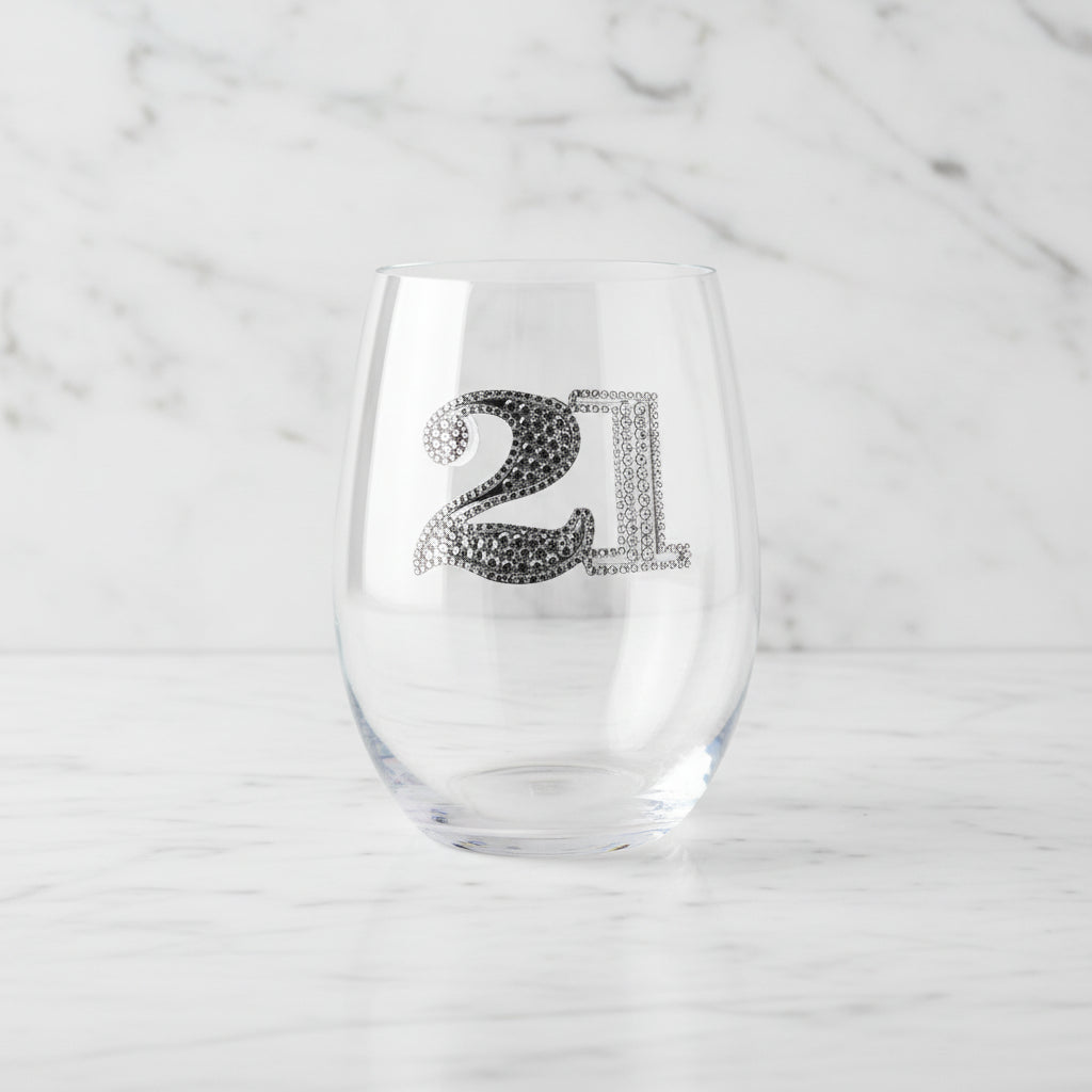 The "21st" Stemless Wineglass