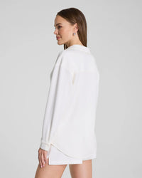 The "Powder" SPANX AirEssentials® Oversized Button Down by SPANX