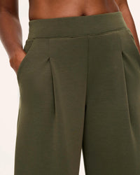 The "Monastera" AirEssentials® Pleated Wide Leg Pant by SPANX