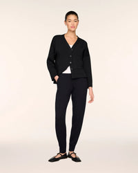 The "Very Black" SPANX AirEssentials® Slim Cuff Jogger by SPANX