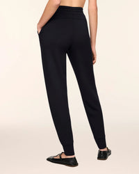 The "Very Black" SPANX AirEssentials® Slim Cuff Jogger by SPANX