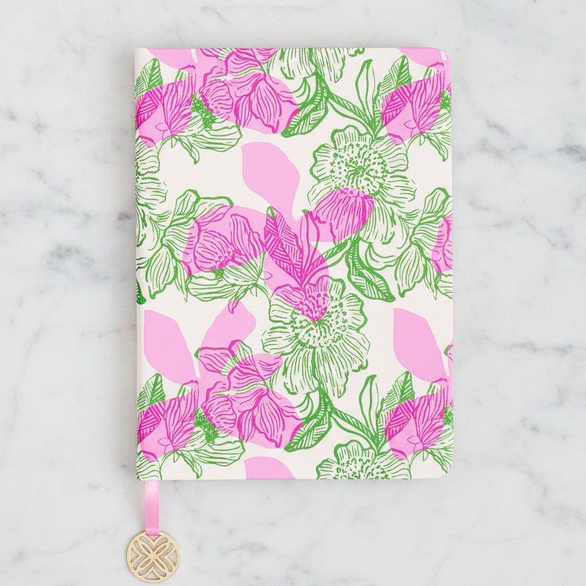 The “Sunset Shadows” Journal with Charm by Lilly Pulitzer