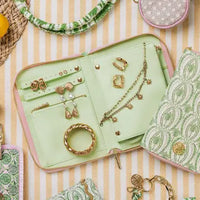 The "Palm Stripe" Jewelry Folio by Lilly Pulitzer