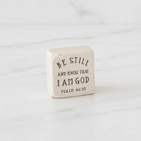 The "Small Block" Scripture Stone Art