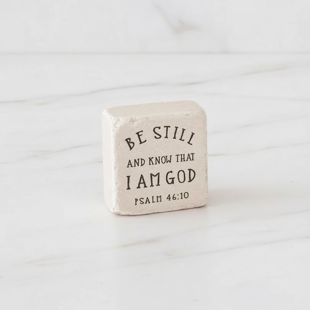 The "Small Block" Scripture Stone Art