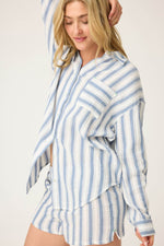 The "Back from the Beach" Button Down Top by PJ Salvage