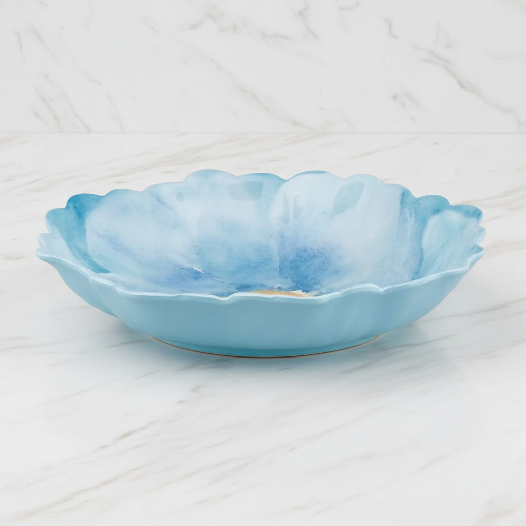 The "Sky Blue" Melamine Bowl