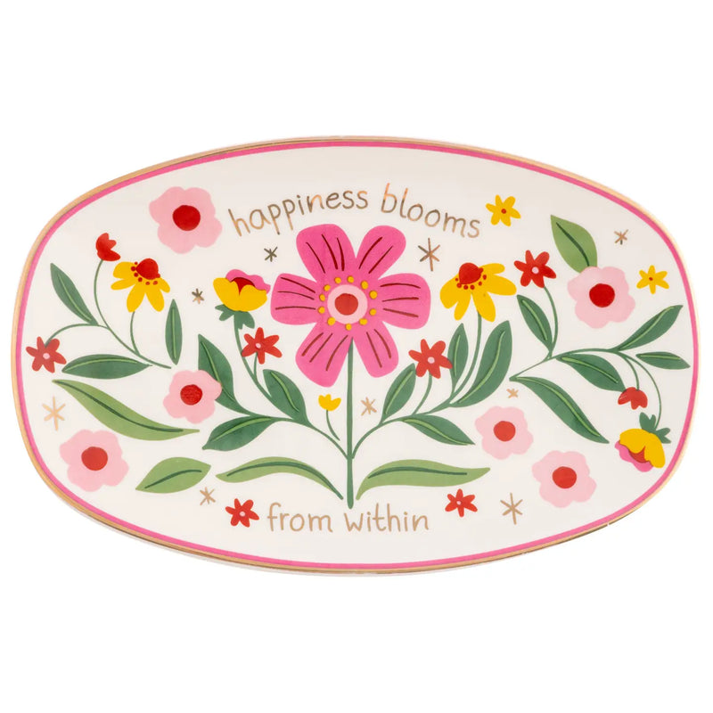 The "Happiness Blooms" Trinket Tray