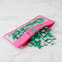 The "Mahjong" Zippered Tile Bag by Oh My Mahjong