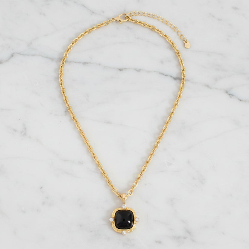 The "Dreamy Onyx" Necklace