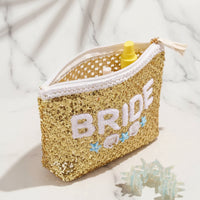 The "Bride" Zip Pouch