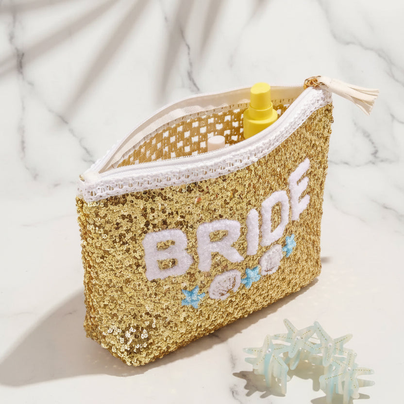 The "Bride" Zip Pouch
